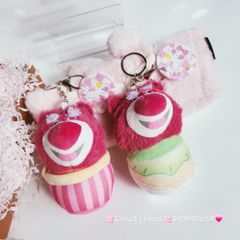 Móc Khóa Gấu Bông Lotso Cosplay Dễ Thương