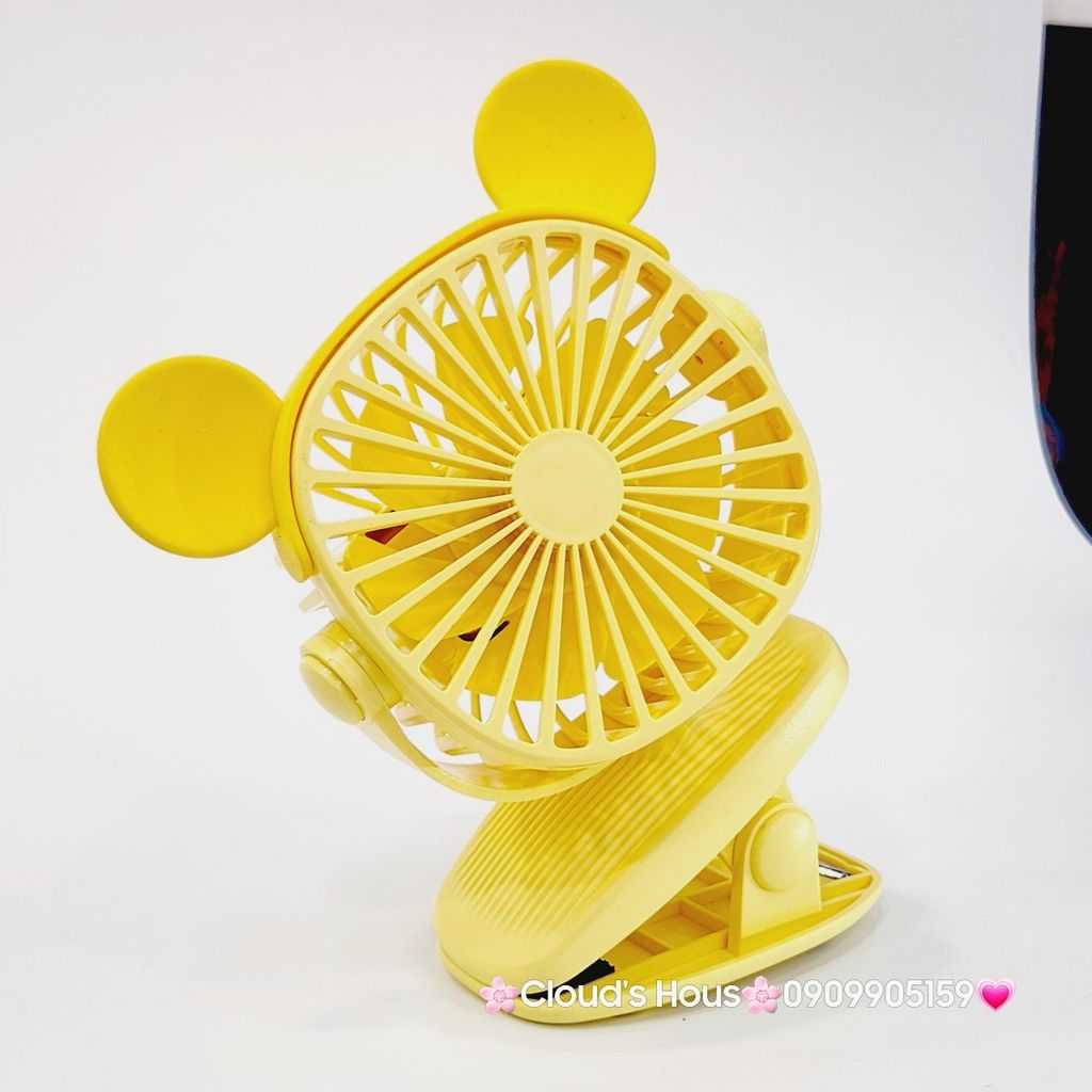 Mini Fan - Quạt kẹp size nhỏ siêu kute Nhiều Màu