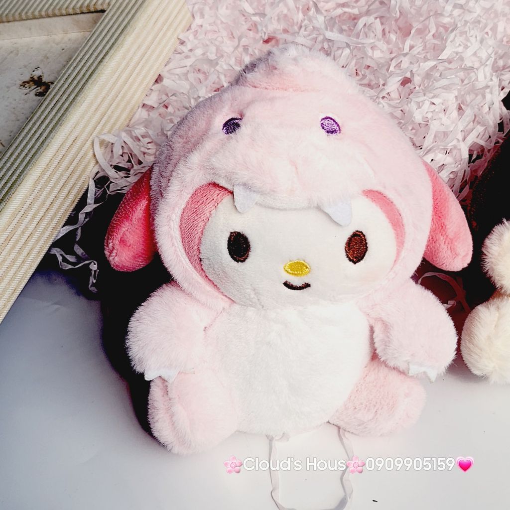 Móc Khóa Gấu Bông Cosplay Nhiều Màu Dễ Thương