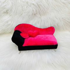 Ghế Tim Hồng Decor Đựng Phụ Kiện