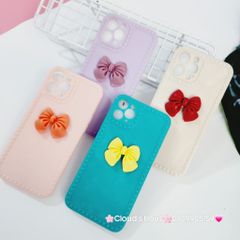 CASE IPHONE ICON NỔI Bóng Nơ Xinh Xắn