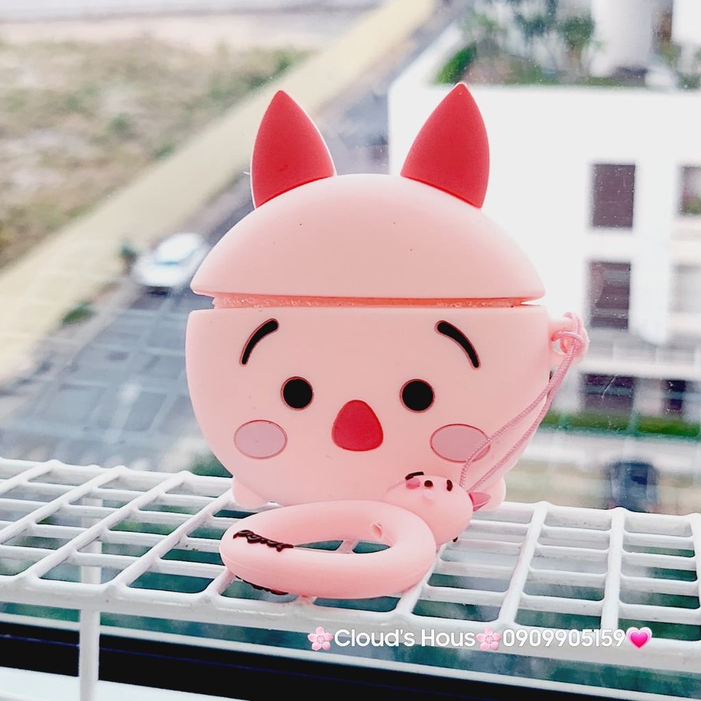 COVER AIRPOD SU DẺO MẪU HEO KUTE CÁC LOẠI