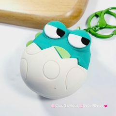 Móc Khóa Động Vật Con Thú Bóp Mắt Lồi Dễ Thương