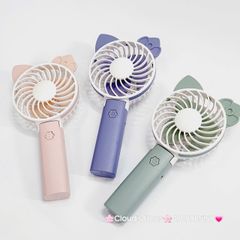 Quạt Cầm Tay - Để Bàn Tai Mèo Gập Được Đầu