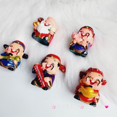 Bộ 5 Ông Tượng Thần Tài ( Phúc - Lộc - Thọ - Tài - Hỷ ) -trang trí nhà cửa