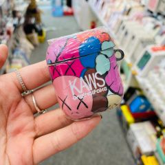 Cover Case Vỏ bảo vệ Airpod Bearbrick Kaws Nhám trơn Airpod 1/2/3/Pro/Pro2