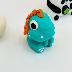 Móc Khóa Động Vật Con Thú Bóp Mắt Lồi Dễ Thương