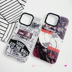 Case Ốp điện thoại iPhone Nhám Vans & The North Face iPhone X/Xs/XSM/11/12/13/14/15/Plus/Pro/Promax