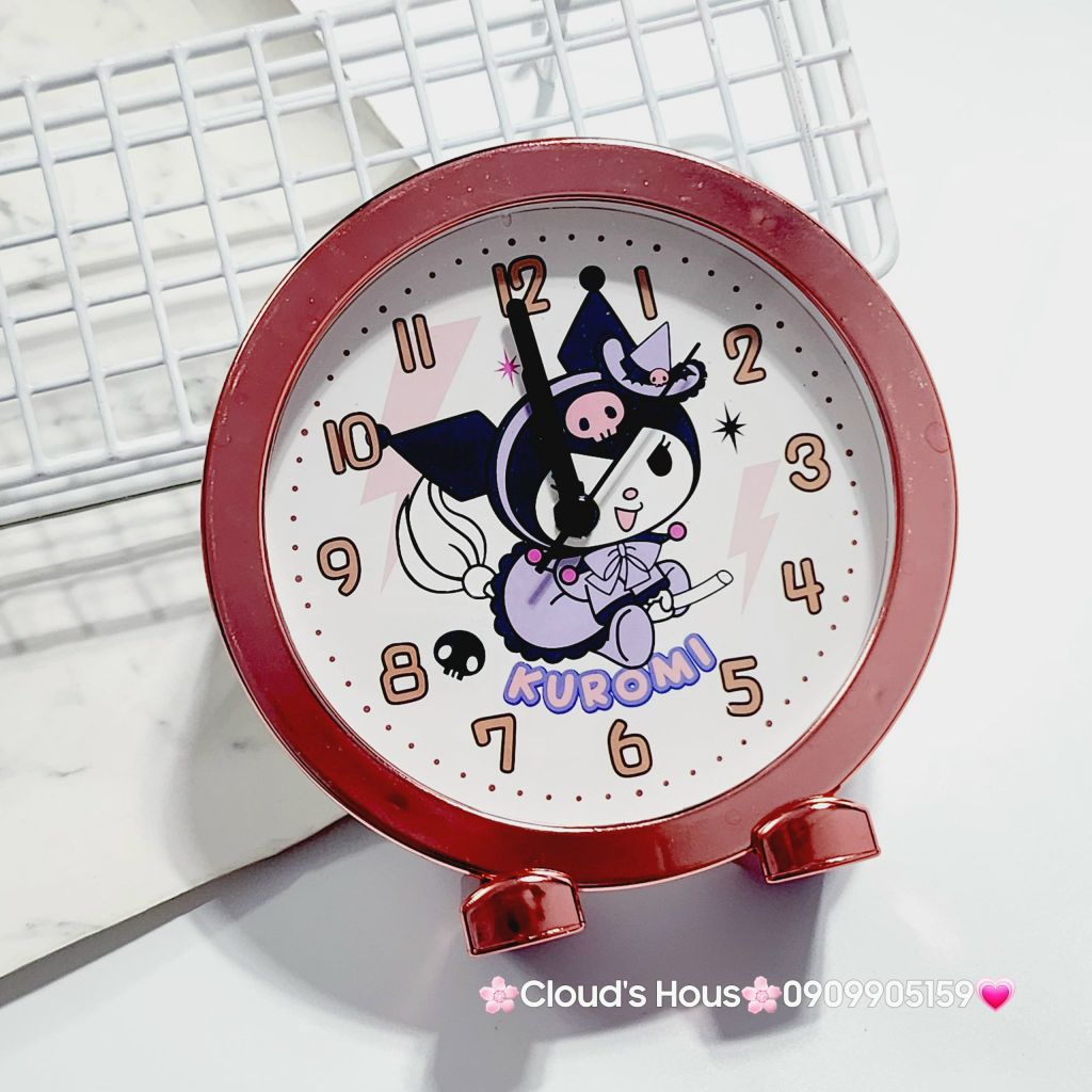 Đồng hồ để bàn Kuromi
