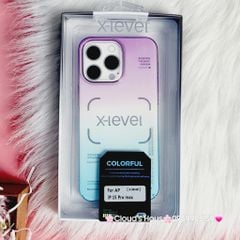 Case Ốp điện thoại iPhone X-level Chính hãng Ombre  iPhone 15Promax