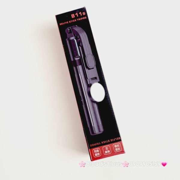 GẬY SELFIE KẾT NỐI BLUETOOTH CÓ CHÂN TRIPOD B11S
