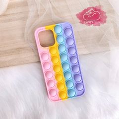 Case Ốp điện thoại iPhone Su dẻo Pop It Color iPhone 7+/XSM/11/12/Pro/Promax
