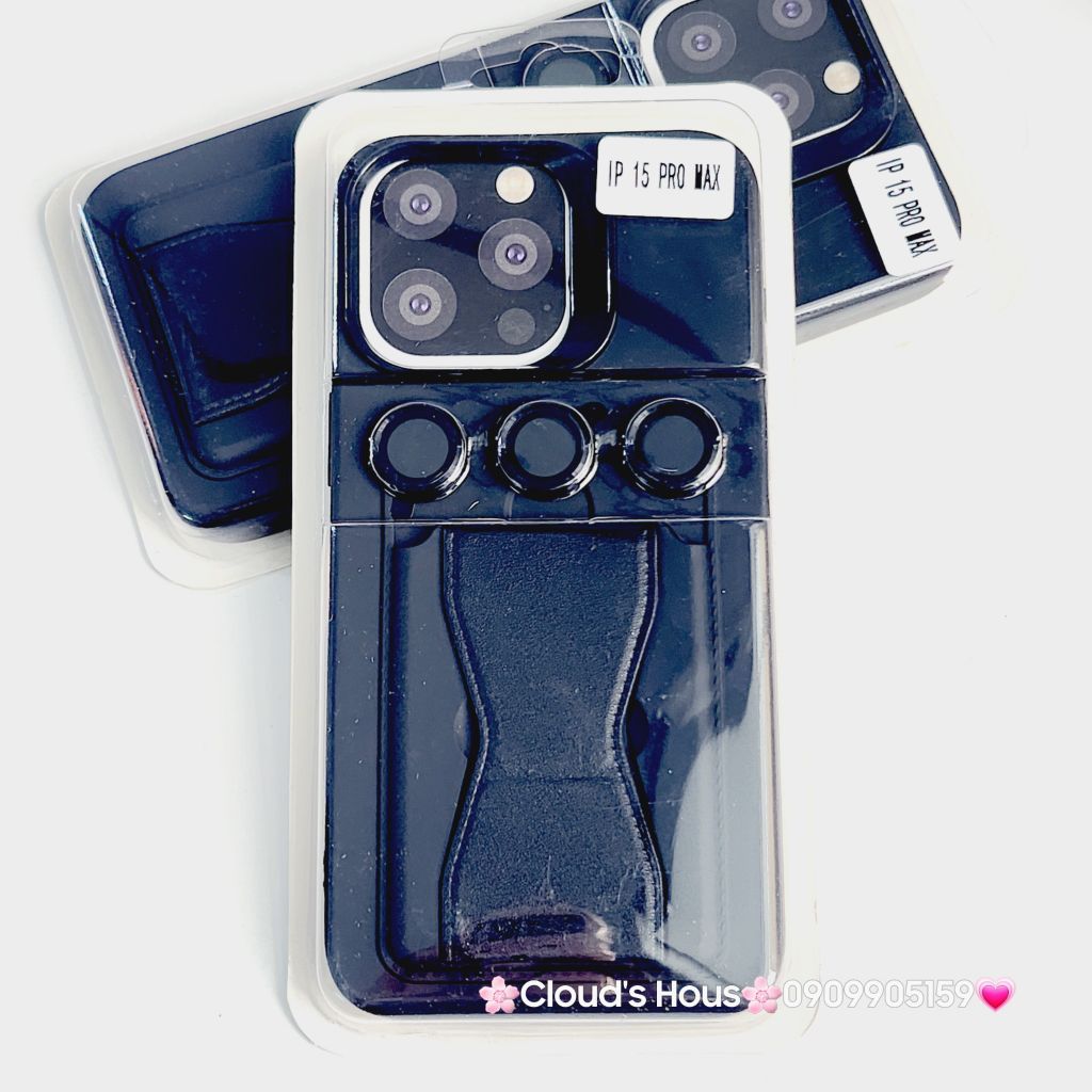 Case Ốp điện thoại iPhone Silicone chống bẩn Da Chống dựng kèm cường lực camera iPhone 13/14/15/Pro/Promax