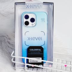 Case Ốp điện thoại iPhone X-level Chính hãng Ombre  iPhone 15Promax