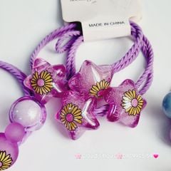 Đồ cột tóc Charm Ngôi sao, Gấu, Dưa hấu  (mẫu lẽ)