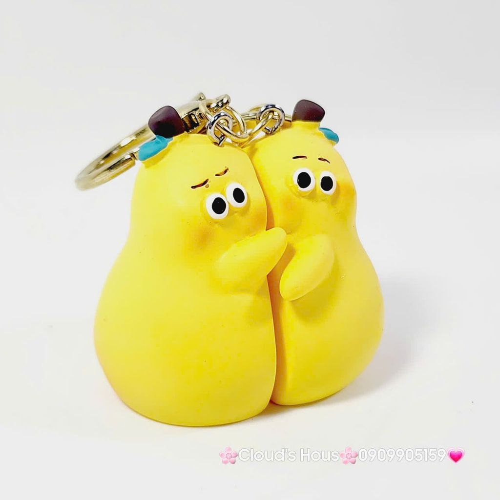 Móc Khóa Trái Chuối Đôi