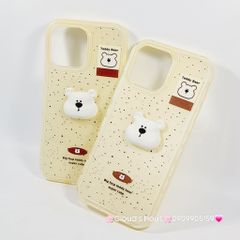 Case Ốp điện thoại iPhone icon Teddy Bear CASE iPhone 12/13/14/15/16/Pro/Promax