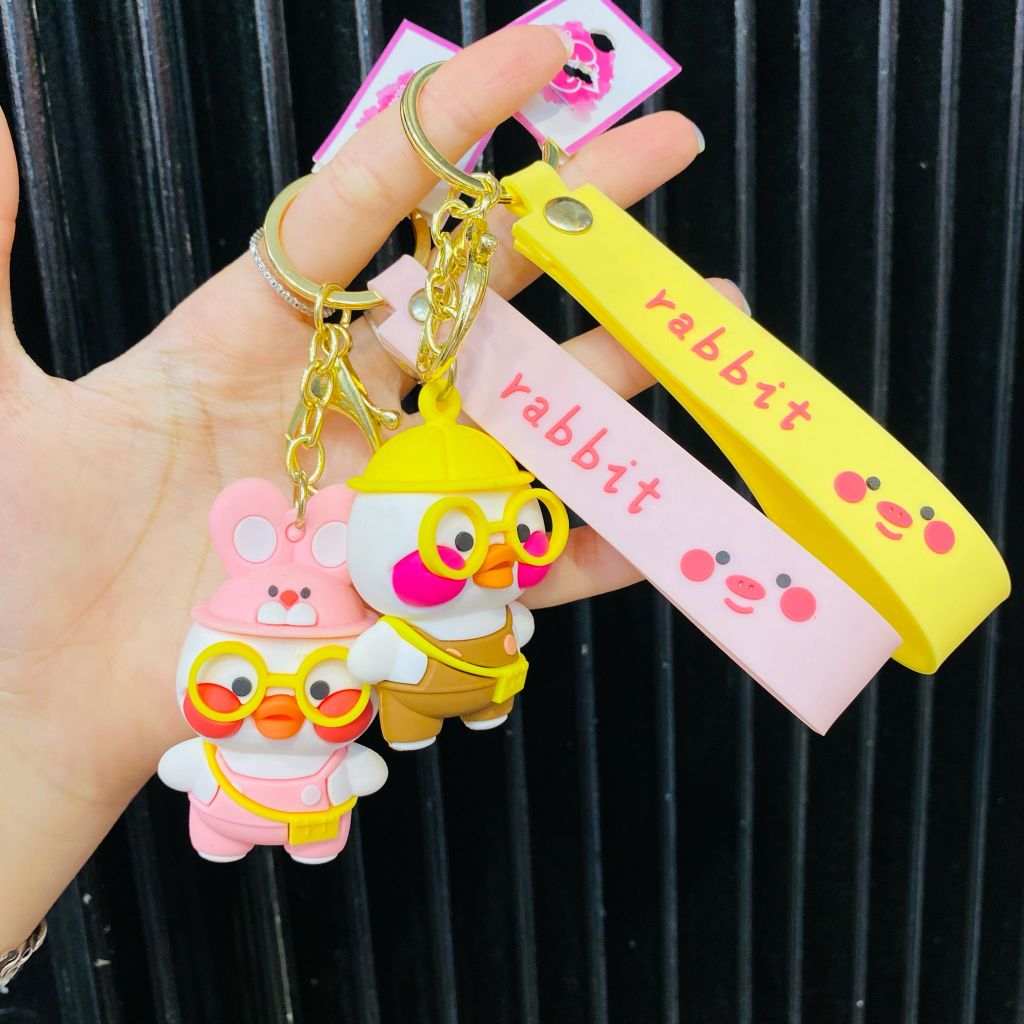 Móc khóa Vịt Kute Đi Học