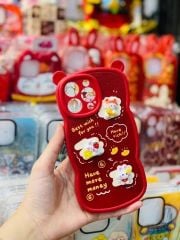 Case Ốp điện thoại iPhone Tai Gấu - Thỏ Tết icon nổi iPhone 11/12/13/14/Pro/Promax (2 mẫu) - TẾT