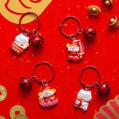 Móc Điện Thoại Vòng Charm mini Rồng/ Thần tài/ mèo may mắn điện thoại