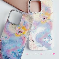 Case Ốp điện thoại iPhone Rồng Hologram viền camera titan iPhone 11/12/13/14/15/Pro/Promax - TẾT
