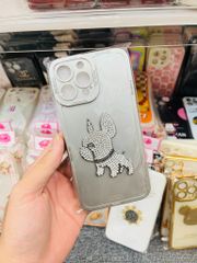 CASE IPHONE BULLDOG ĐÍNH ĐÁ SANG CHẢNH