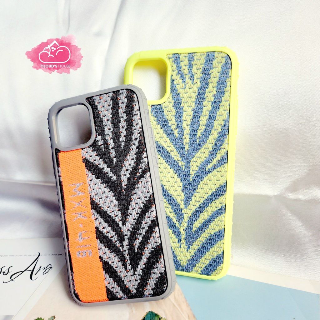 Case Ốp điện thoại MXK-416 Milada Vải Thêu Iphone 11Pro/11Promax (3 màu)