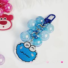 Vòng charm đeo airpod hạt bling bling kèm charm kute - chùm nho