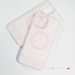 Case Ốp điện thoại iPhone Magsafe Nền Hồng Nơ Hồng Girl's Favorite Bow ZoozooCase iPhone 12/13/14/15/16/Pro/Promax