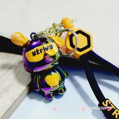 Móc Khóa Gấu hologram Strive