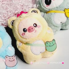 Móc Khóa Gấu Bông Đeo Túi Cosplay Nhiều Màu Dễ Thương (Có hương thơm)