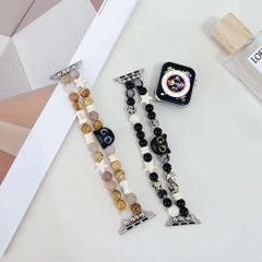 Dây Apple Watch Charm Mèo đen sỏi đá dây rút