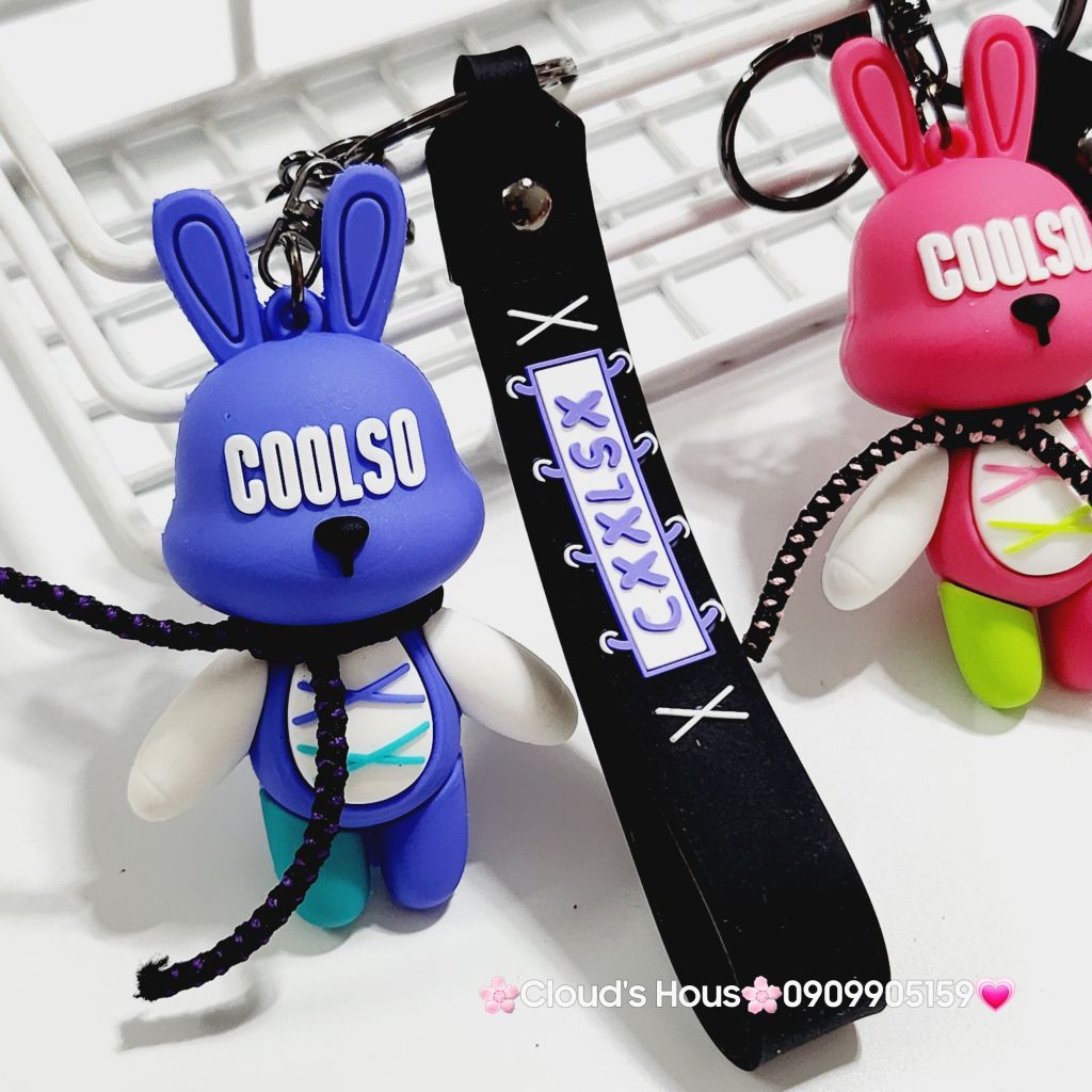 Móc khóa Thỏ ngầu Coolso
