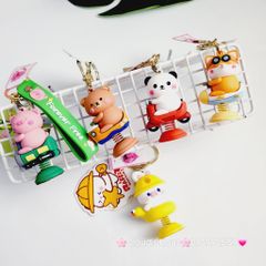 MÓC KHÓA LÒ XO NHÚN KUTE