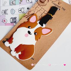Tag Treo Vali Silicone Luggage Tag Đài Loan