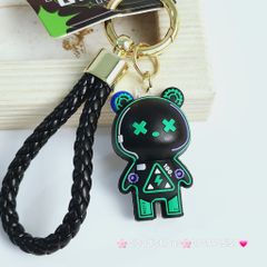 Móc Khoá Bearbrick Bóng Dây da