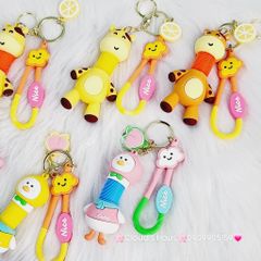 Móc Khóa Động Vật Cổ Dài Hài Hước Nice