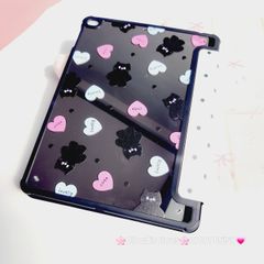 Case Ốp Bao da iPad Mèo Đen Cute Lovely Lưng Gương iPad 9.7/10/10.2/10.5/10.9/11/12.9inch