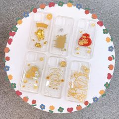 Case Ốp điện thoại iPhone Trong Trâu vàng