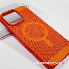 Case Ốp điện thoại iPhone Likgus Magsafe Nhiều Màu Lưng Lưới iPhone 15/16/Pro/Promax