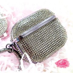 Cover Case Vỏ bảo vệ Airpod Đính đá Đen huyền bí Airpod 1/2/3/Pro/Pro2