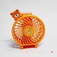 Quạt Cầm Tay Trái Cây & Con Thú Icon Nổi 1 màu