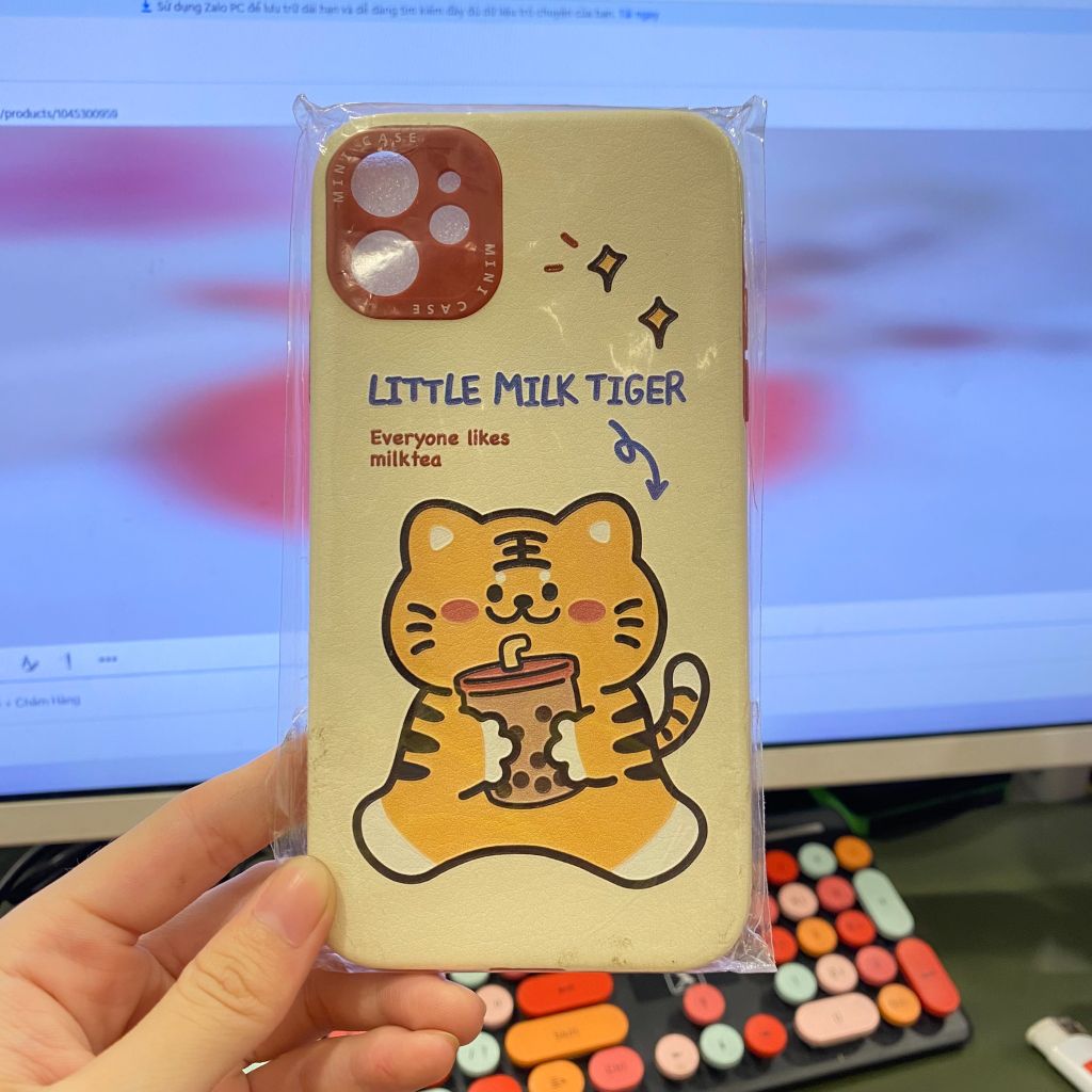 Case Ốp điện thoại iPhone Hổ - Cọp nhám da Tết mini case iPhone X/XSm/11/11Promax/12/12Pro/12Promax/13/13Pro/13Promax
