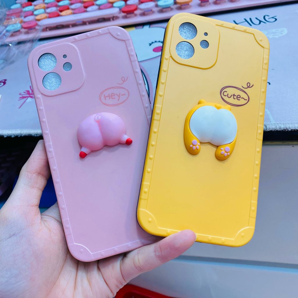 Case Ốp điện thoại iPhone Icon nổi cái mông nhám bóng