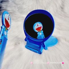 Combo Gương và lược hình DOREMON dễ thương cute Nhỏ Gọn Bỏ túi