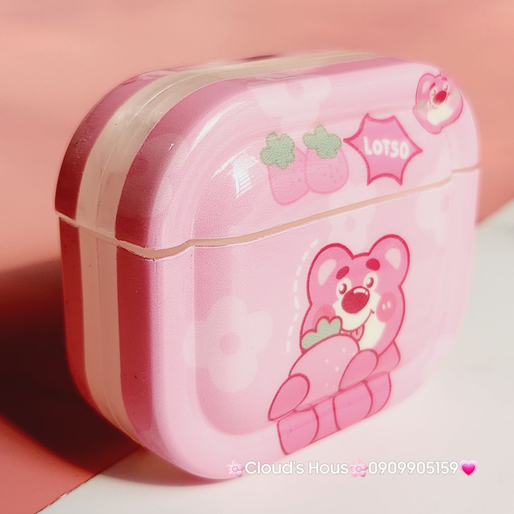 Cover Case Vỏ bảo vệ Airpod Lotso form tròn Airpod 1/2/3/Pro/Pro2
