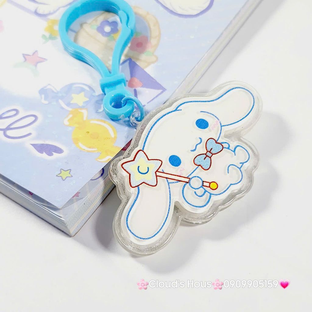 Móc Khóa Charm Mini Dễ Thương (có đèn)