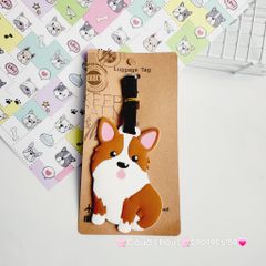 Tag Treo Vali Silicone Luggage Tag Đài Loan