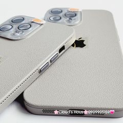 Case Ốp điện thoại iPhone Da Trơn Basic Bảo Vệ Camera iPhone 11/12/13/14/15/Pro/Promax