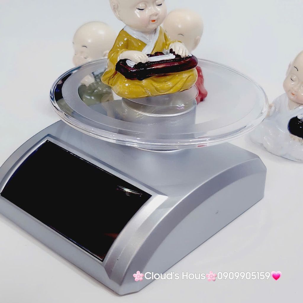 Đế xoay trưng bày năng lương mặt trời - solar display stand